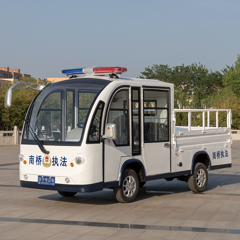 雙排帶鬥全封閉觀光車